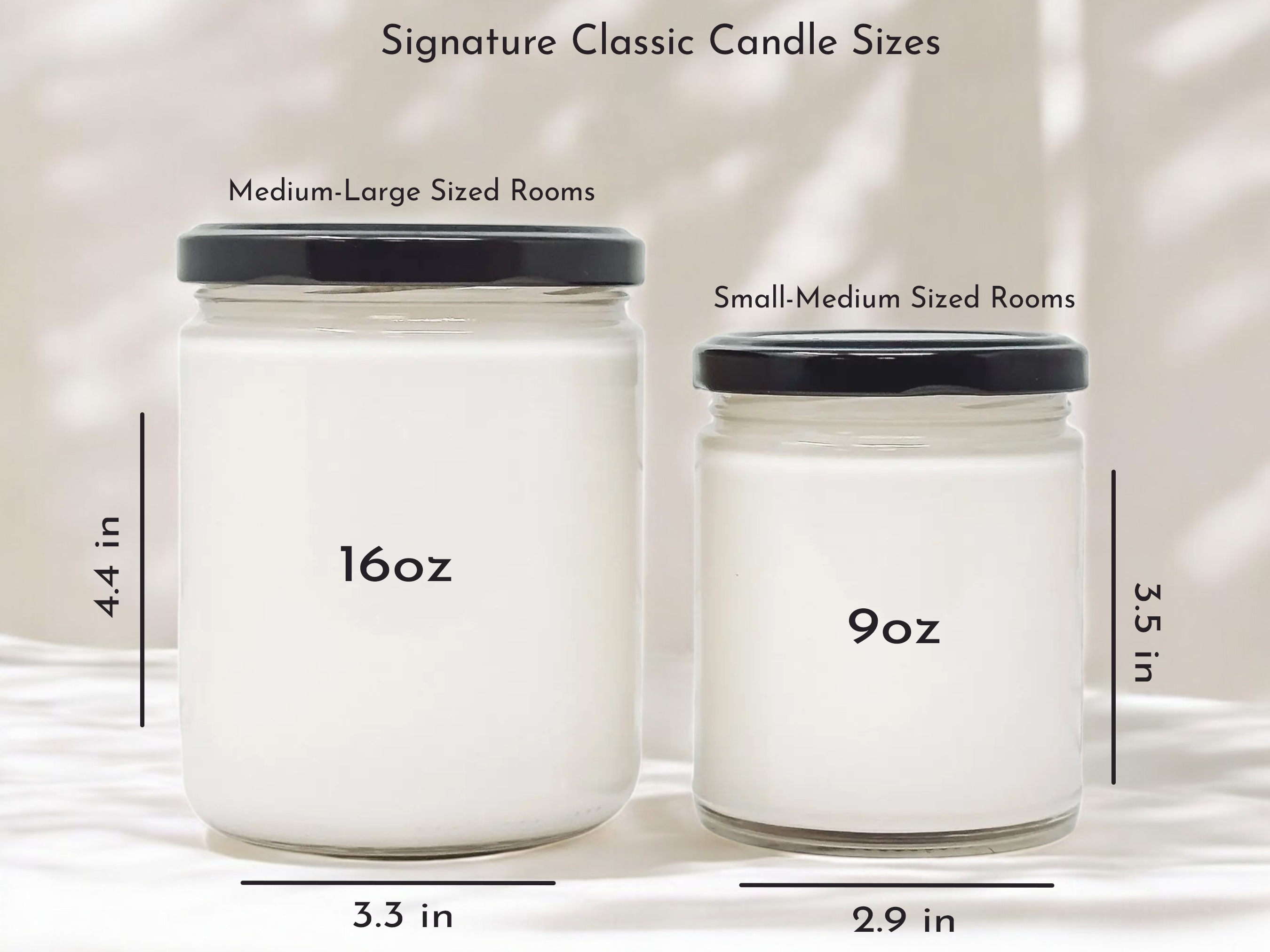 a white jar with a black lid and a white jar with a black lid labeled