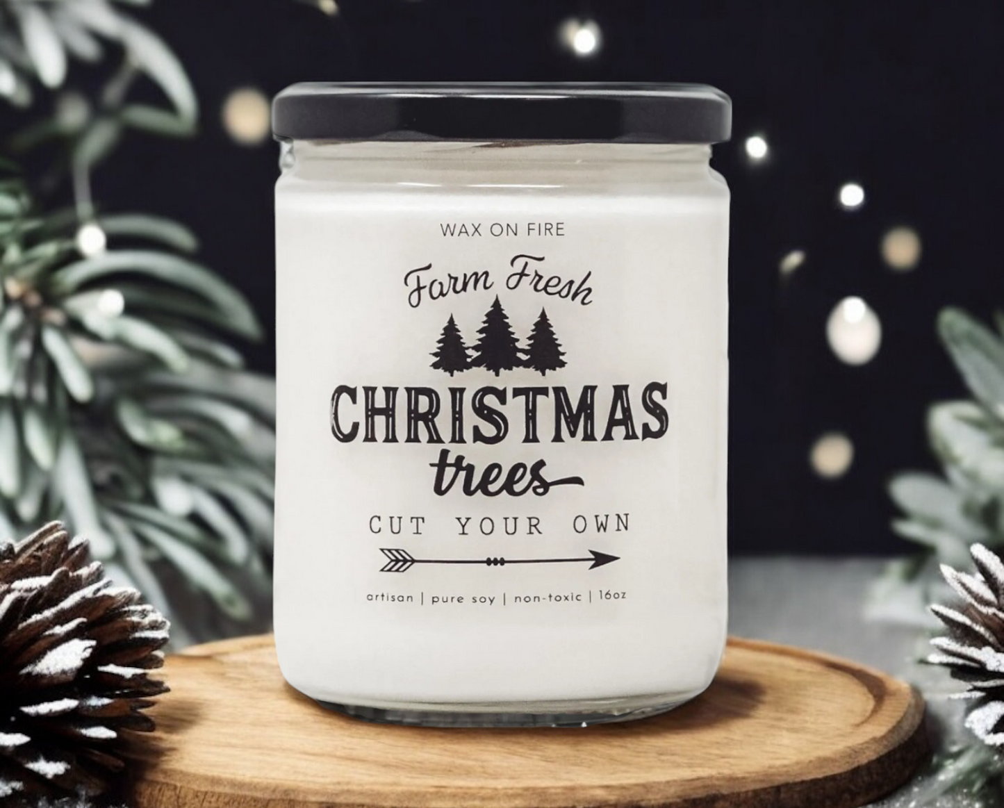 Farm Fresh Christmas Trees | Non-Toxic Soy Candle