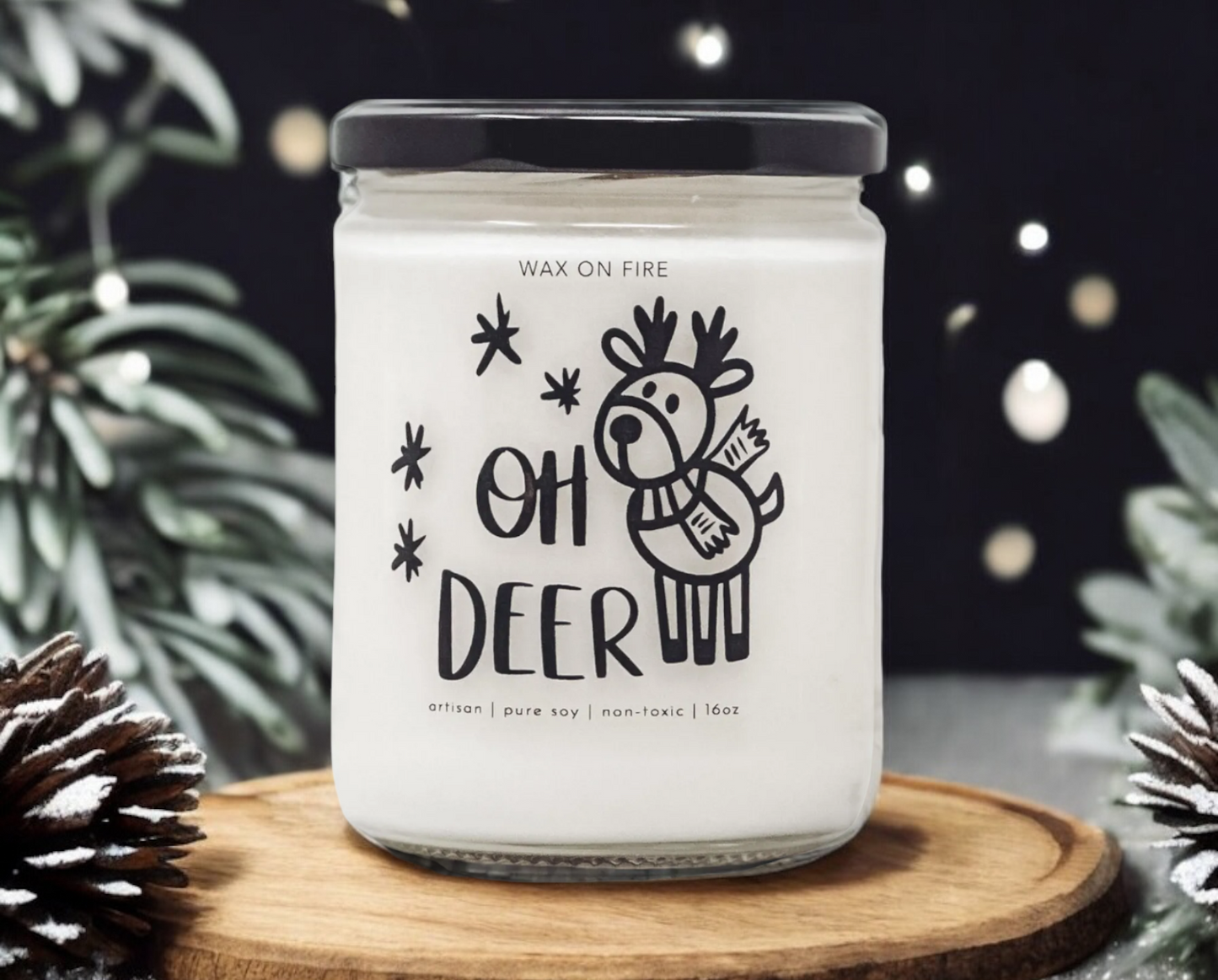 Oh Deer | Non-Toxic Soy Candle